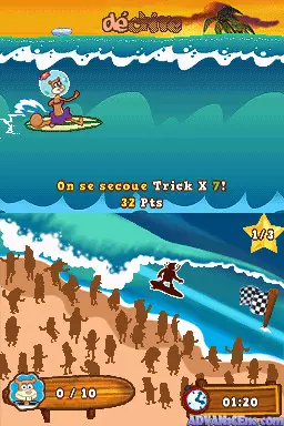 Image n° 3 - screenshots : SpongeBob - Surf & Skate Roadtrip